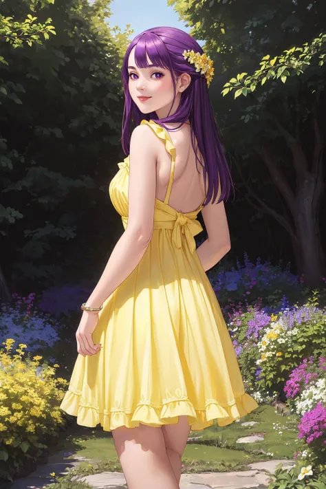 Yellow Sundress - by EDG inspired by ChameleonAI