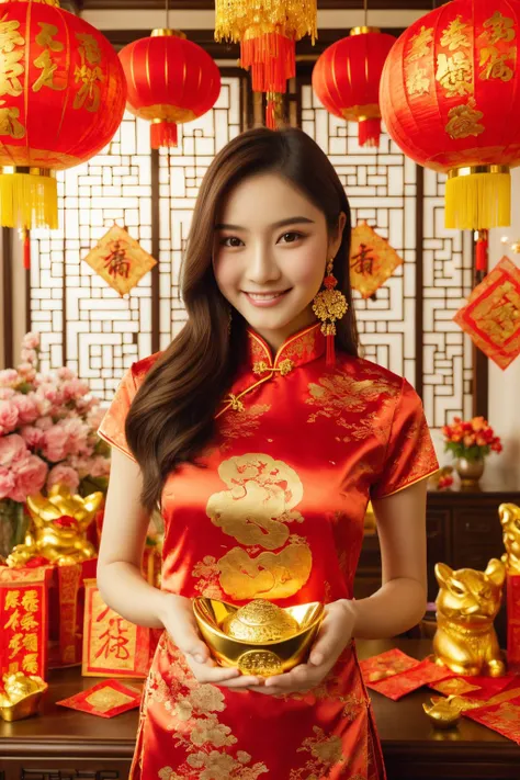 Golden Yuanbao for Chinese new year