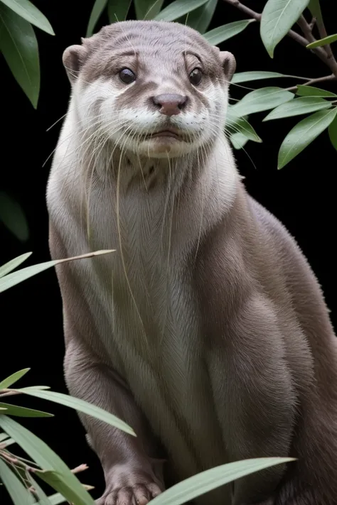 Asian small-clawed otter (Aonyx cinereus)