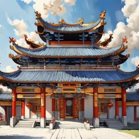 Chinese Traditional Architecture 中式古建筑