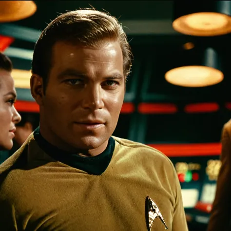 SDXL- Captain James Tiberius Kirk TOS