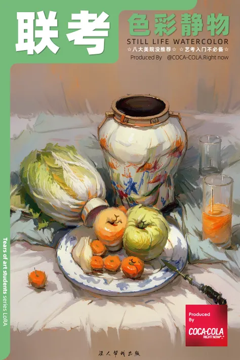 The Tears of Artists: Joint College Entrance Exam · Color Still Life | Style LoRA