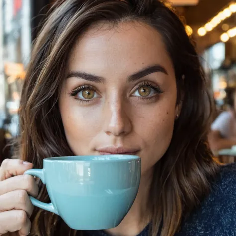 Skin texture, Instagram photo of a woman in a coffee shop in the morning, high quality, skin texture, looking at the camera,   <lora:anarmas2_xl4_standard-merger_36_55_70_92_025_025_025_025:1>