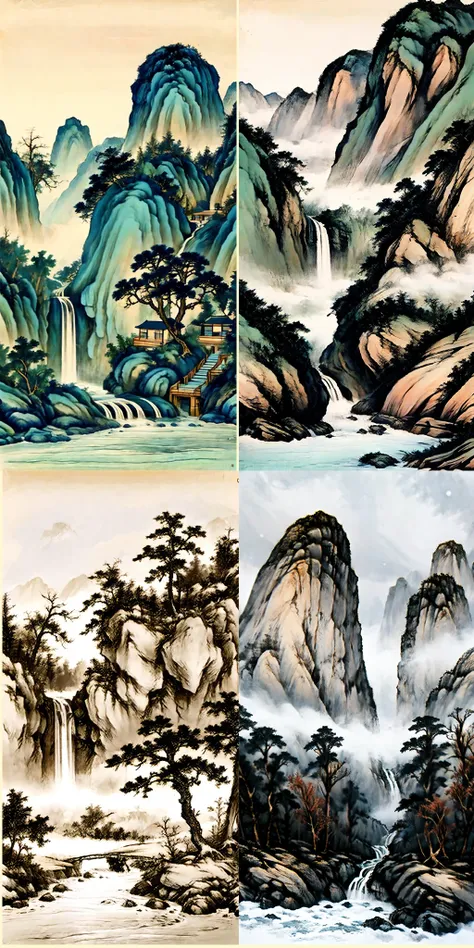 Box series - landscape painting<盒子系列——山水画>