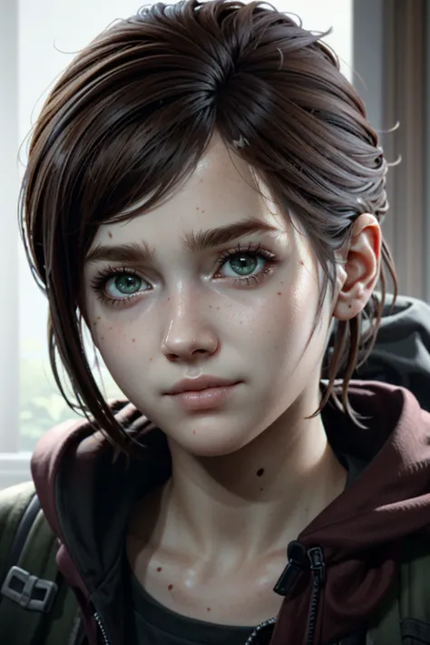 ((ultra detailed, masterpiece, absurdres))
 <lora:TLOUEllie:0.8>
TLOUEllie, 1girl, brown hair, green eyes, portrait