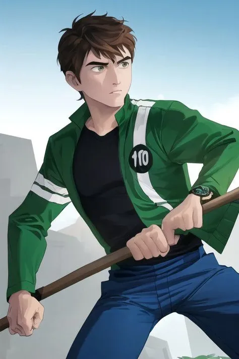 Ben Tennyson -- Ben 10 Ultimate Alien Force / UAF design illust + 1.5
