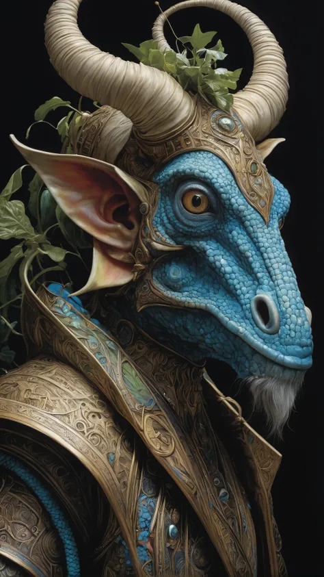 photography in the style of detailed hyper realism, creature, fantasy, James Christensen, bold lines, hyper detailed