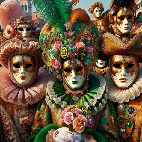 The Venetian Carnival and Columbine of Souls