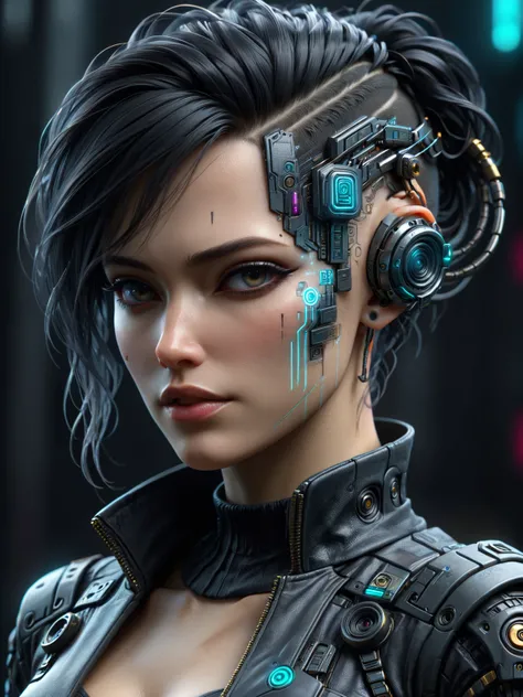 woman, headwear, cyberpunk<lora:Neon_Cyberpunk_SDXL_Cyberware:0.8>, (masterpiece:1.2), best quality, (hyperdetailed, highest detailed:1.2), high resolution textures