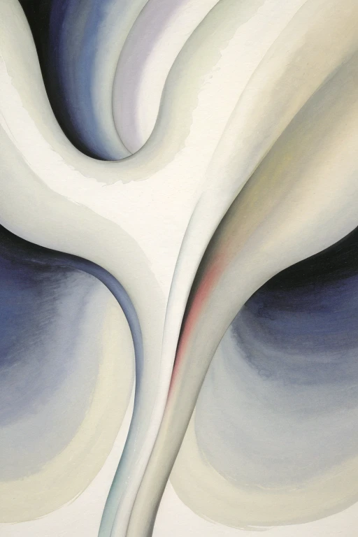 Georgia O'Keeffe's flower paintings