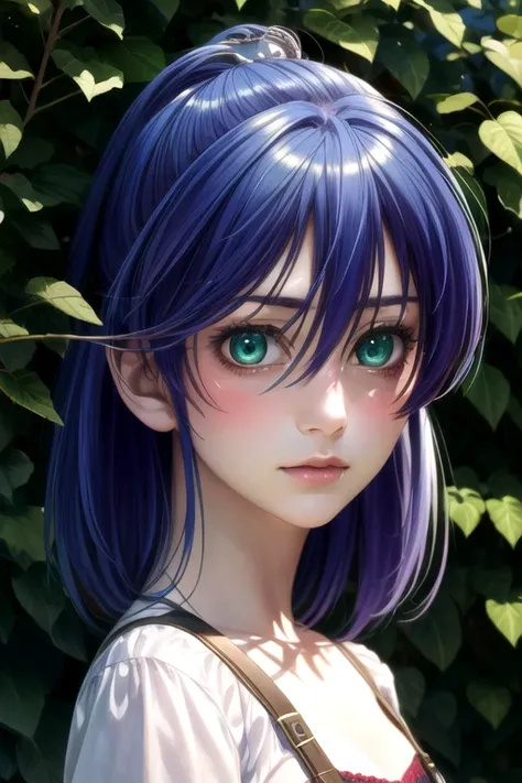 (best quality:1.1), (masterpiece:1.4), wallpaper, , , , ligne claire, (realistic:1.4), 1girl, solo, <lora:nagisa_aizawa:0.78>, nagisa_aizawa, blue hair, green eyes, , princess costume, , 2k resolution