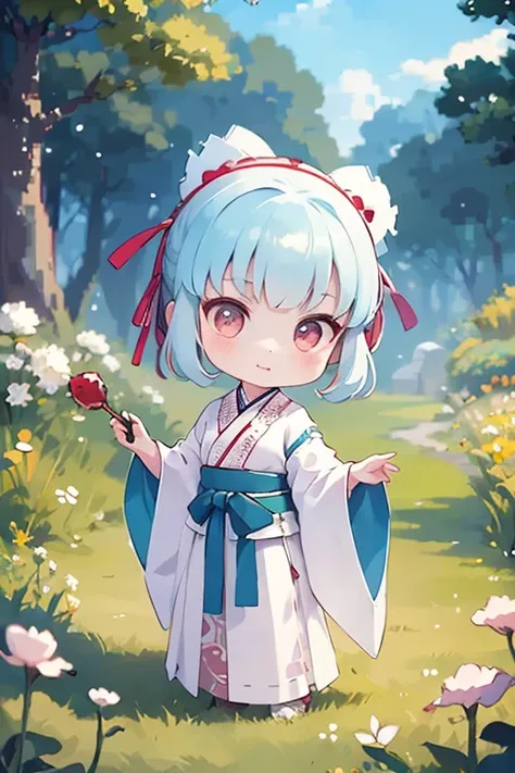 1girl,chibi,hanfu,AgoonGirl,High detailed,masterpiece,best quality,8K,highres,absurdres:1.2,masterpiece,best quality,ultra-detailed,illustration,dark_willow,PixelArt,(Pixel, 16bits, 31bits),mireska_dark_willow,<lora:lbc_Q_ban:0.8>,