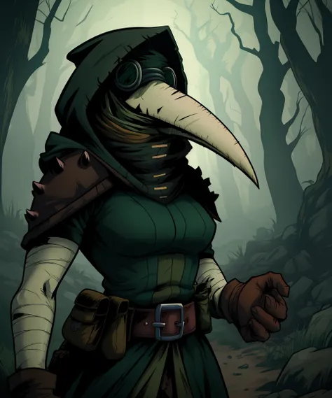 Plague Doctor (F) - Darkest Dungeon