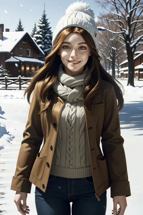 ((ultra detailed, masterpiece, absurdres))
 <lora:Spider2MaryJ:0.9>
Spider2MaryJ, 1girl, long hair, orange hair, in a winter wonderland, cowboy shot, winter clothing, smile