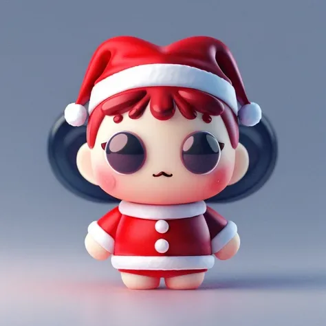 masterpiece, best quality,(Santa:1.1),solo,cute,blind box, 3d rendering,HD,8K, white background,  <lora:dayanmengV2-000010:0.8>