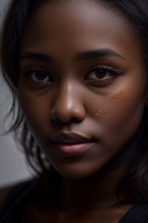 Merger_kikell_putrienne,
(headshot:1.1) portrait on a plain black background, (headshot:1.2), face focus, intricate (beautiful eyes:1.2), (wide open eyes:1.1), Big eyes,  clean photo, circle lighting, high contrast,
bokeh, f1.4, 40mm, photorealistic, raw, ...