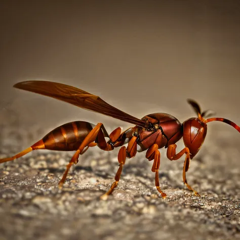 wasp, Polistes Canadensis.