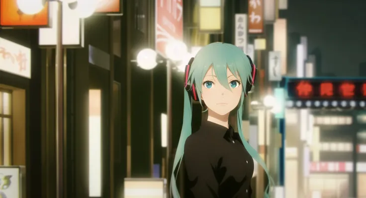 anime screencap, Hatsune Miku, masterpiece, best quality