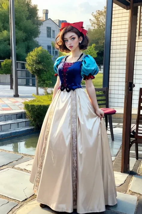 Vintage Snow White Dress