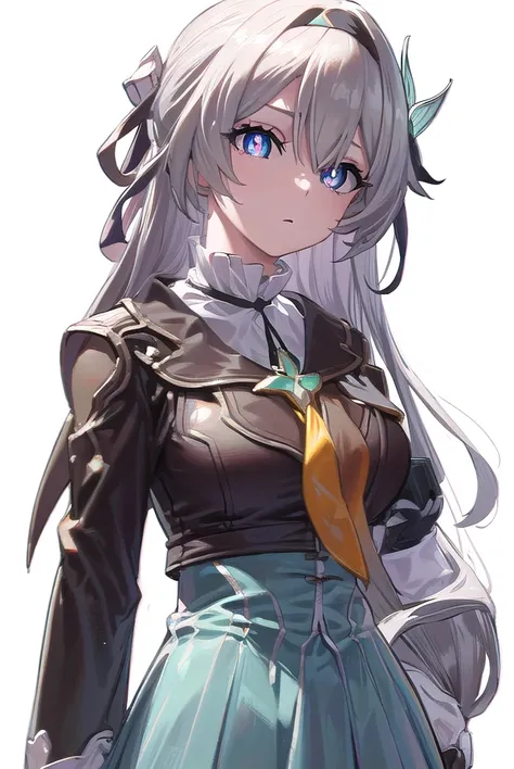 honkaifirefly, <lora:honkai firefly-lora-nochekaiser:1>,
firefly, (purple eyes:1.3), grey hair, butterfly hair ornament, hair ornament, hair intakes, long hair, (bright pupils:1.5),
BREAK black socks, blue dress, blue socks, dress, shoes, socks, two-tone d...