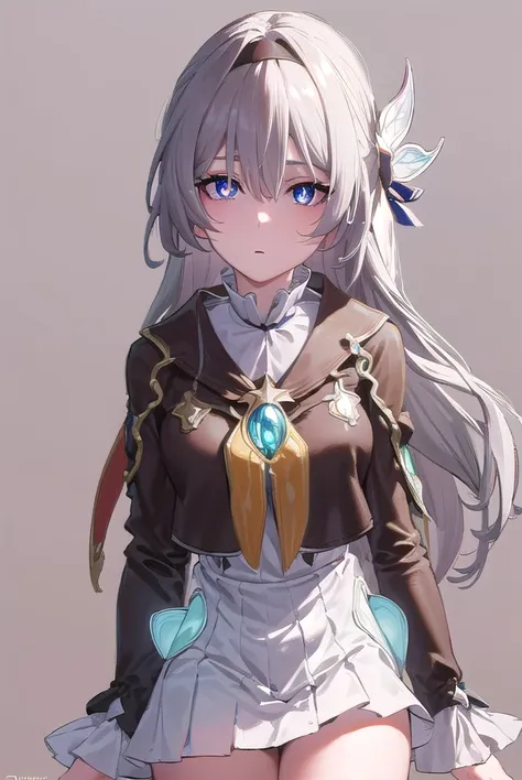 honkaifirefly, <lora:honkai firefly-lora-nochekaiser:1>,
firefly, (purple eyes:1.3), grey hair, butterfly hair ornament, hair ornament, hair intakes, long hair, (bright pupils:1.5),
BREAK black socks, blue dress, blue socks, dress, shoes, socks, two-tone d...