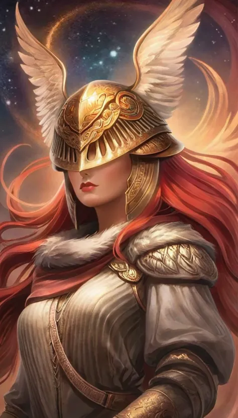 ethereal fantasy concept art of   <lora:MaleniaXL:.8> malenia woman, full body <lora:SDXL_Sacred_beast:.4> helmet, intense red hair,  <lora:moghxl:1> elden ring  <lora:add-detail-xl:1> . magnificent, celestial, ethereal, painterly, epic, majestic, magical,...