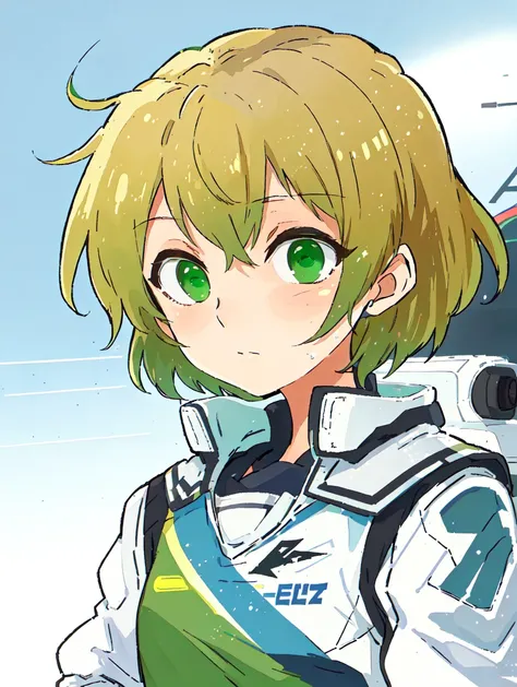 masterpiece, best quality,
 <lora:add_detail:-0.7>
<lora:kindred_spirits.v3-000007:0.9>
kd_vnstyle
(small eyes),
vivid colors,
1girl, (solo)
("    ")
blond hair,
dark green eyes
side-swept hair
science fiction, white armor
airplane
"                 "