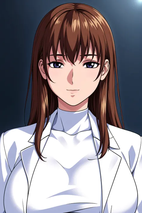 Simple White Background,
White jacket,white shirt ,long sleeves,
<lora:Via_Hibiki_GundamSeed-KK77-V1:0.7>,doctor, 
blue eyes, Brown hair,bangs,Long hair,
<lora:Oda_Non_Style-KK77-V2:0.3>,<lora:more_details:0.1>,
1 girl, 20yo,Young female,Beautiful long leg...