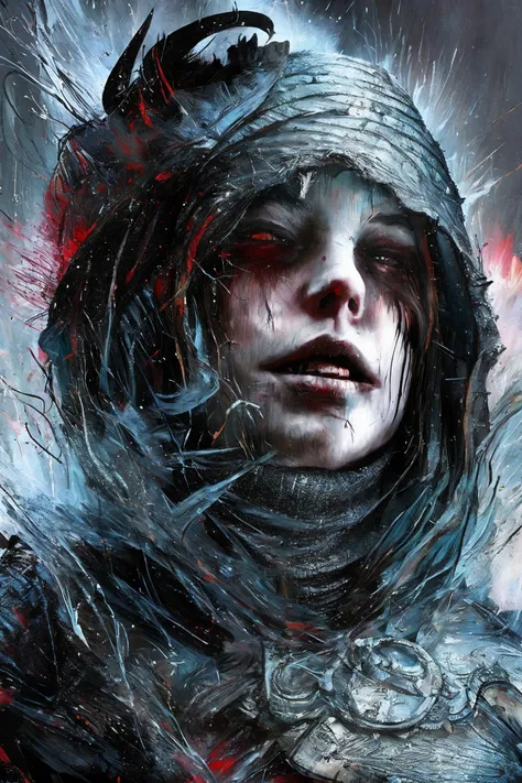 fantasy horror art <lora:Russ_Mills_ArtStyle:1.2>