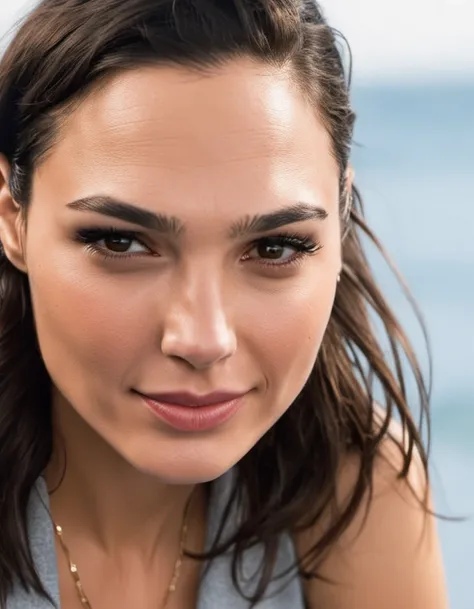 analog photo, gal gadot, close-up, sharp, natural lighting