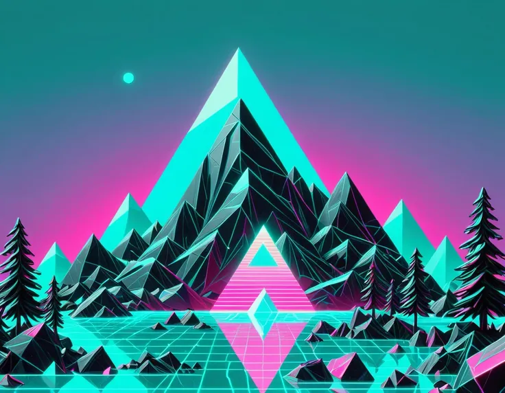 ObsidianViolet, Vaporwave, vibrant art designed by Ryan Hewett and Amadeo de Souza-Cardoso, abstract art, Digital art, Stupid (Summer Camp:1.1) , made from Star, Heliosheath background, ultrafine detailed, 35mm, Turquoise sky, ultra detailed, drawing