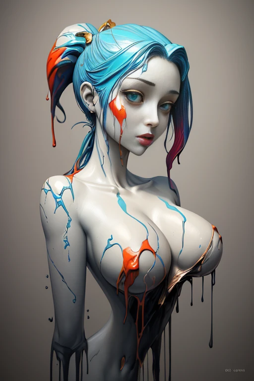 Paint Dripping Body