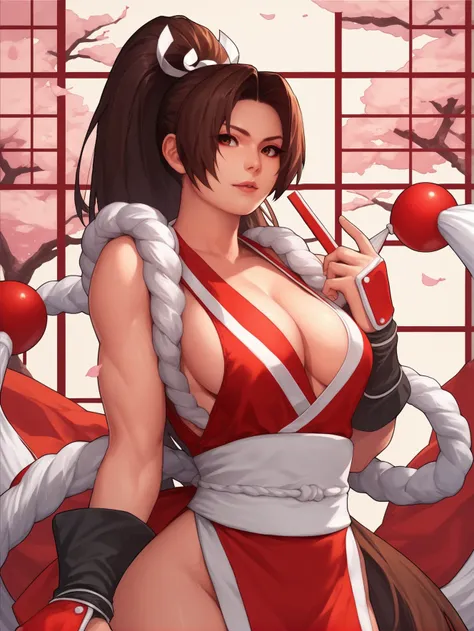 shiranui_mai, the_king_of_fighters, standing  <lora:ICKPOT-XL:1> BREAK score_9, score_8_up, score_7_up, score_6_up, score_5_up, score_4_up,