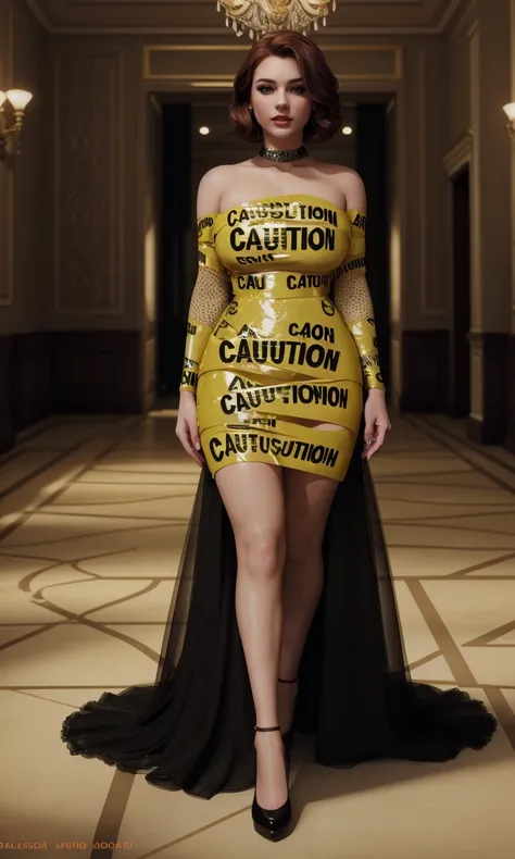 Caution Tape Fashion (Concept)