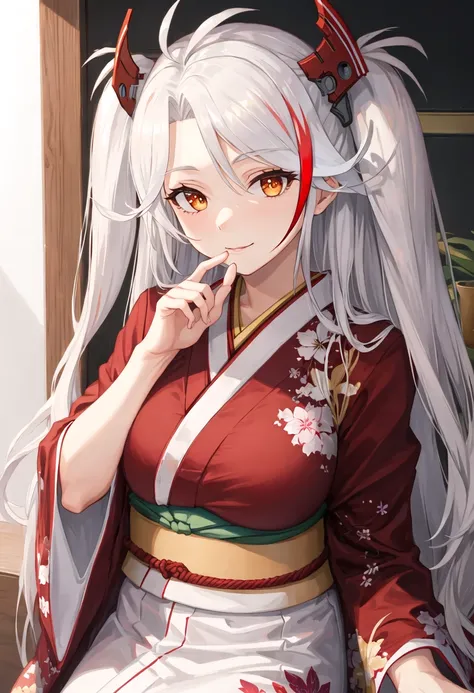 best quality, masterpiece, highres, solo, {prinz_eugen_azurlane:0.90}, {yukata:1.30}, {kimono:1.15}