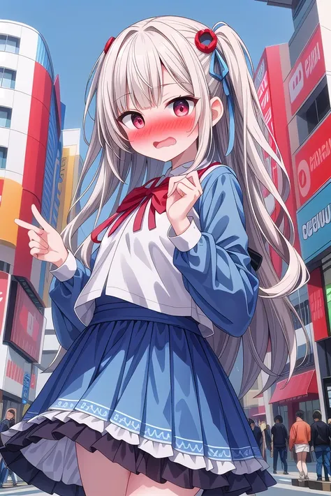 <lora:yudedako_v200:1>
insanely detailed, absurdres, ultra-highres, ultra-detailed, best quality,
1 girl, solo, nice hands, perfect hands
BREAK
(blue theme:1.3), (wearing harajuku-style coordinate),
shame, embarrassed, open mouth, wavy mouth,
dynamic pose,...