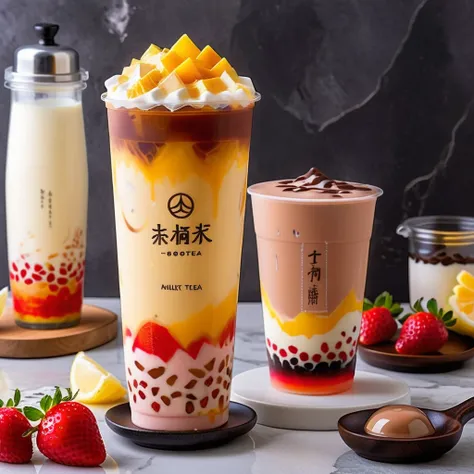 Bubble Tea ( hand-shaken drinks)