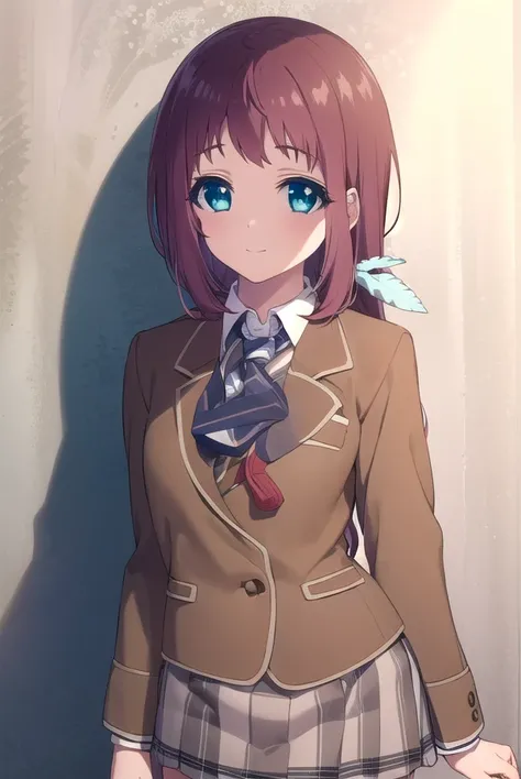 manakamukaido, <lora:manaka mukaido s1-lora-nochekaiser:1>,
manaka mukaido, long hair, blue eyes, brown hair, smile,
BREAK skirt, school uniform, socks, blazer, neckerchief, long sleeves, brown skirt, brown blazer,
BREAK outdoors, beach,
BREAK looking at v...