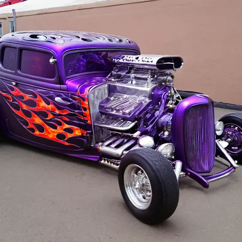 Big Engine Hot Rod