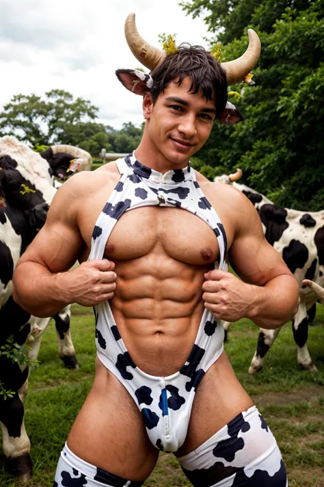 Gay Cow Costume