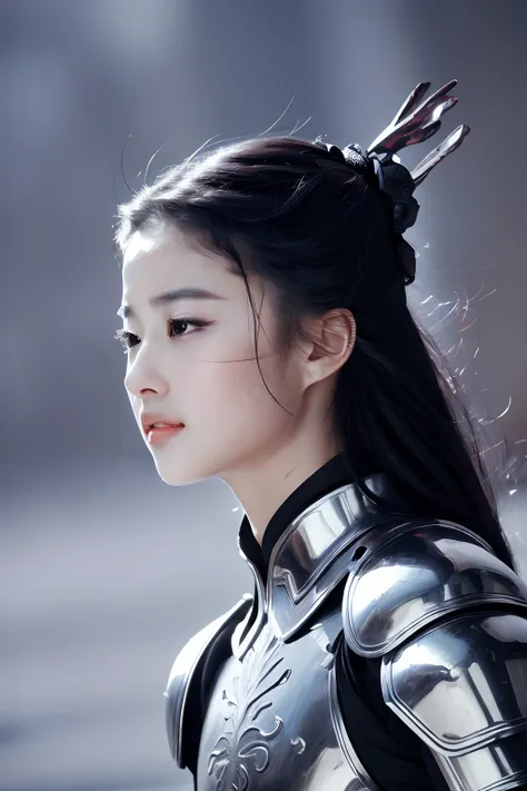 liuyifei ,gothic armor, <lora:liuyifei_dragon_mjl_1-000015:0.6>,sexy,high res, masterpiece, unity 4k wallpaper, beautiful,