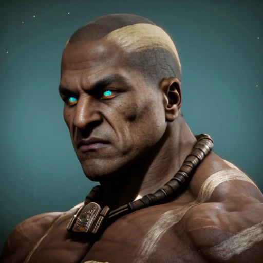 Kotal Kahn MK11 Bald Version