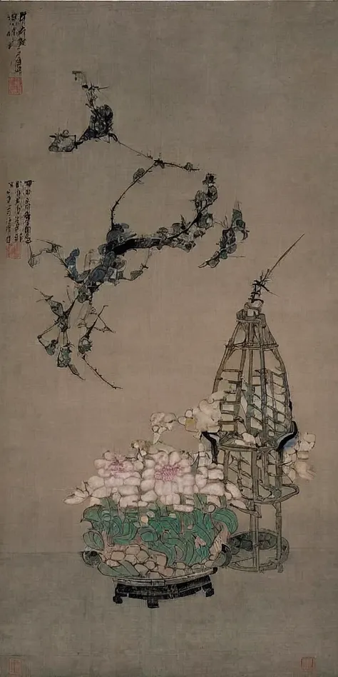 Erisen_ChinesePainting | 岭南花鸟水墨画 V1.0