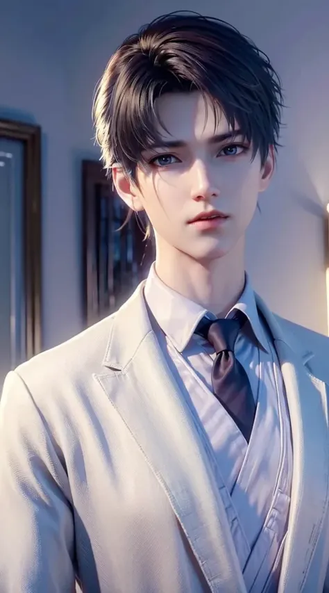 Anime love game male protagonist