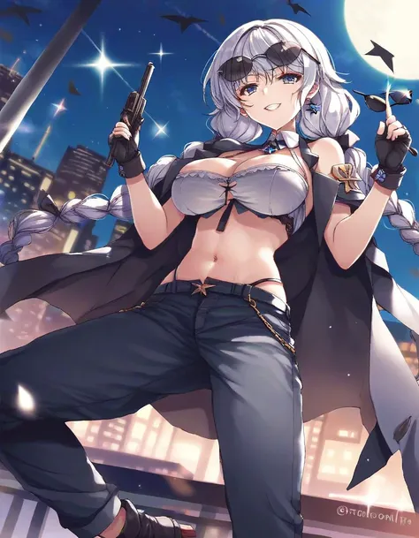 <lora:avrora_XL_pony_v1:1>1girl, avrora (azur lane),mafia,city, night,, score_9, score_8_up, score_7_up, BREAK source_anime, rating_explicit, best quality, masterpiece, uncensored,<lora:sdxl2-flat2-512b:-0.5> michiking, misakura nankotsu, tomose shunsaku, ...