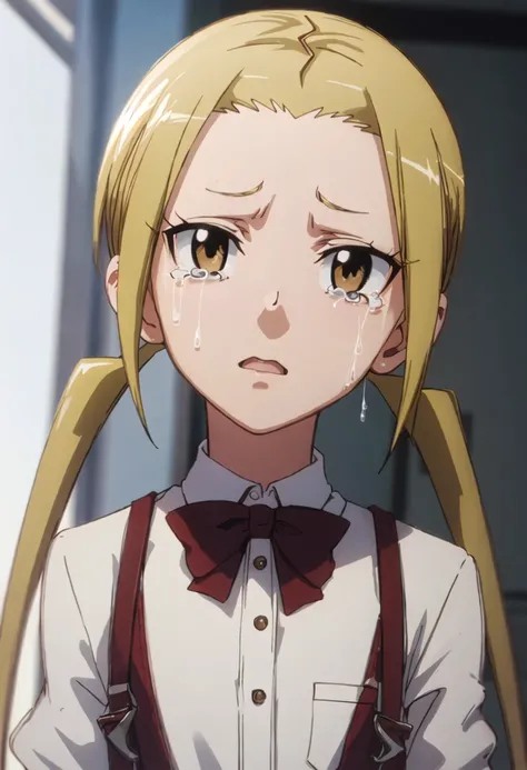 best quality, masterpiece, highres, solo, {hagimura_suzu_seitokaiyakuindomo:0.90}, crying, sobbing, tears, portrait, looking at viewer