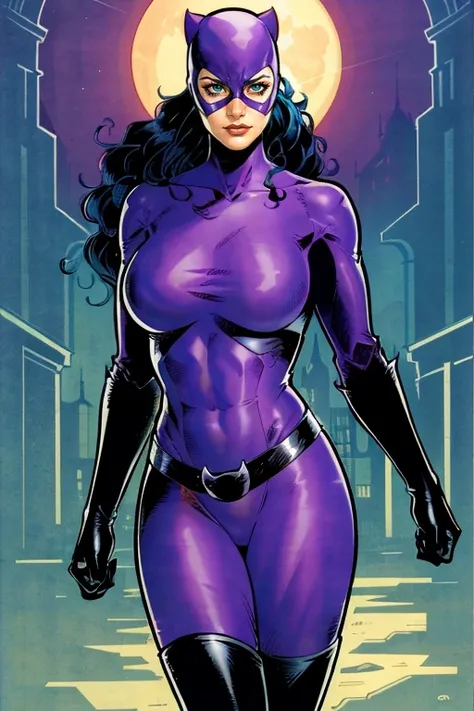 90's Purple Suit Catwoman