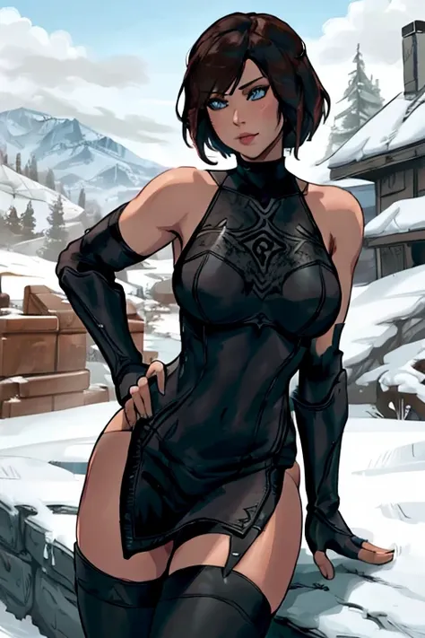 Skyrim DX Celes Nightingale Outfit