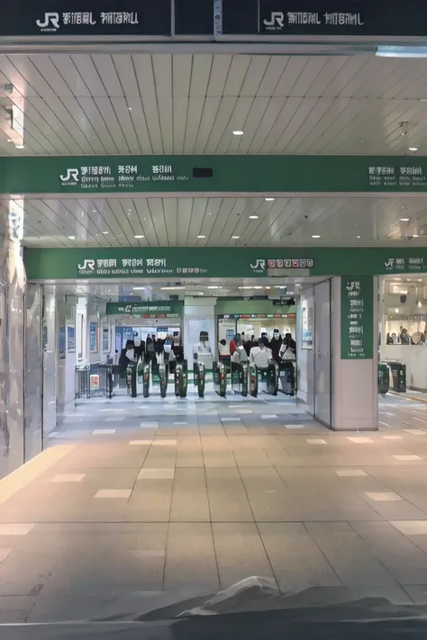 JR新宿駅東改札 JR Shinjuku Station east ticket gate SD15