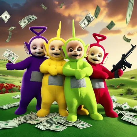 Teletubbies - SDXL